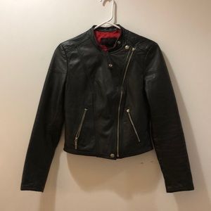 100% real leather Ralph Lauren jacket